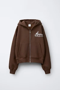 BONILLA A LA VISTA ® X ZARA ZIP-UP SWEATSHIRT