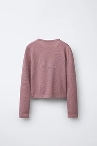 STRIPED PRINT T-SHIRT