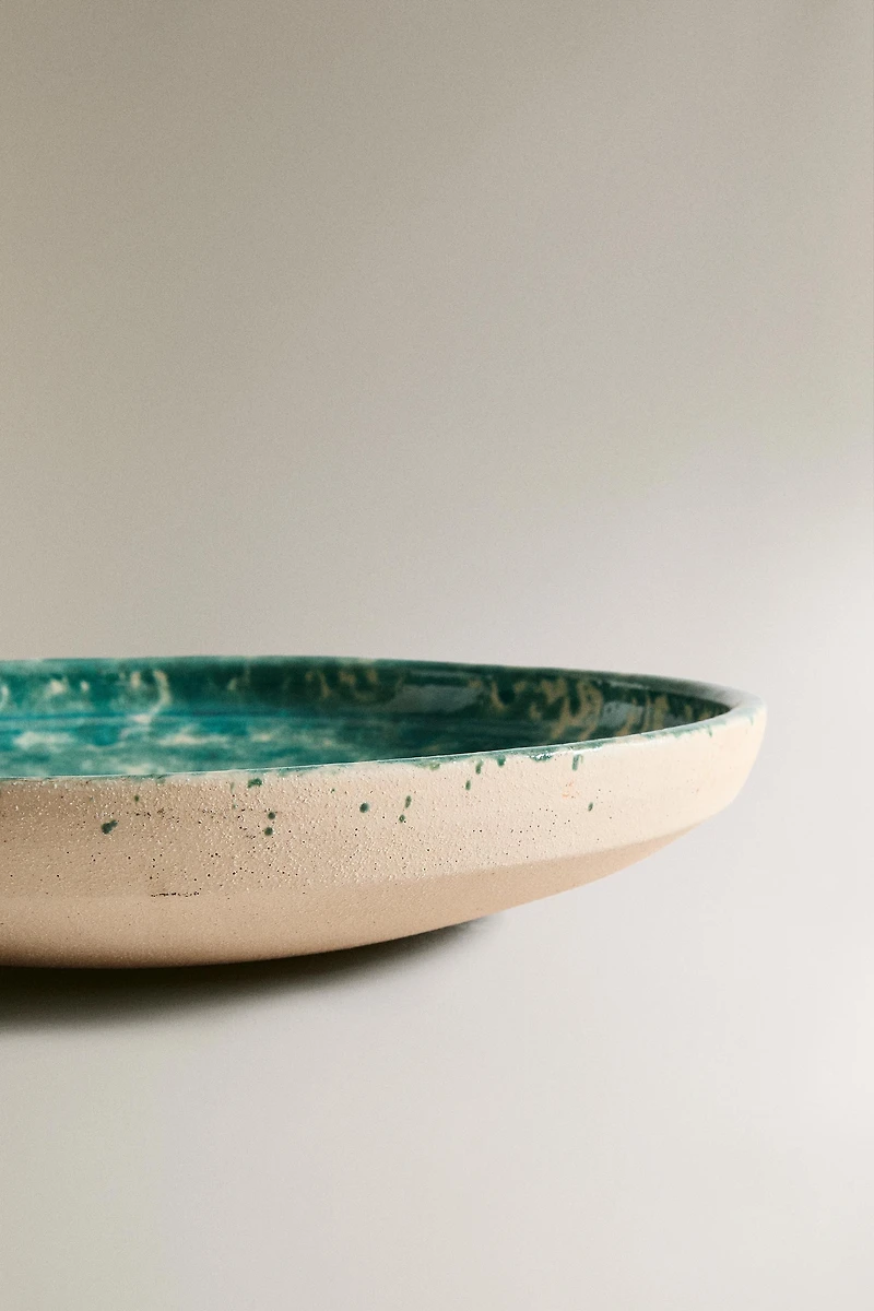 DECORATIVE TERRACOTTA TRAY