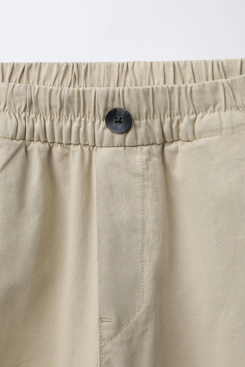BALLOON PLEATED PANTS
