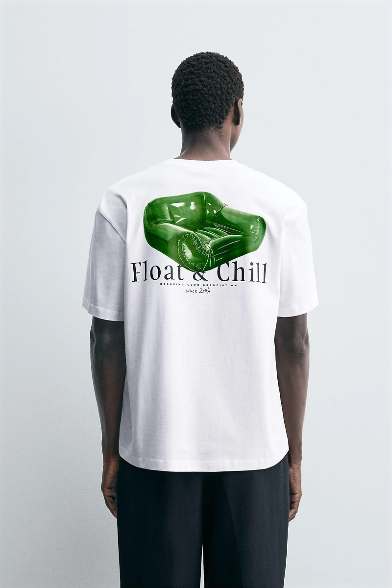 T-SHIRT IMPRIMÉS CONTRASTE
