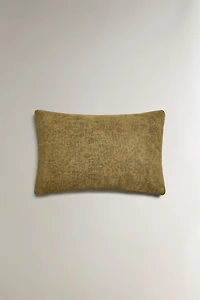 HOUSSE DE COUSSIN CHENILLE JACQUARD