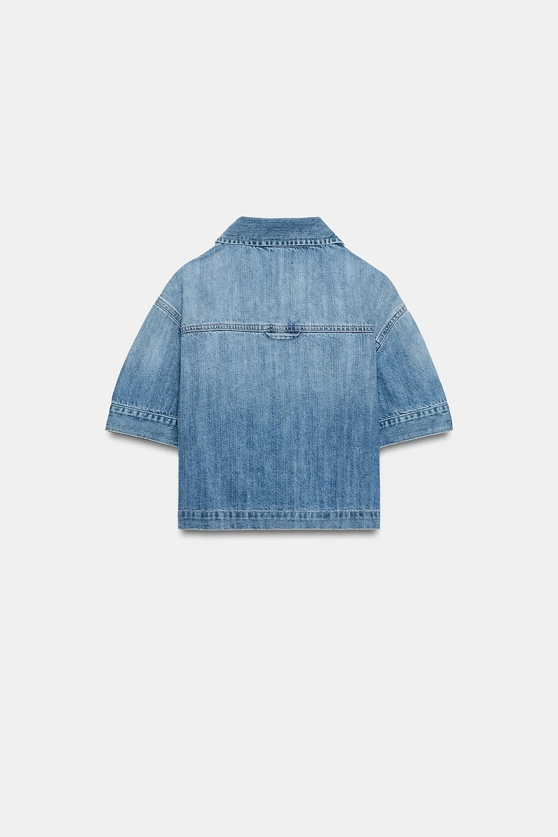 Z1975 SHORT SLEEVE DENIM SHIRT