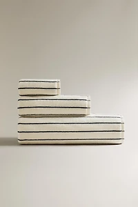 SERVIETTE DE BAIN RAYURE COULEUR