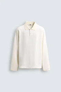 POLO REGULAR FIT STRUCTURÉ EN PIQUÉ
