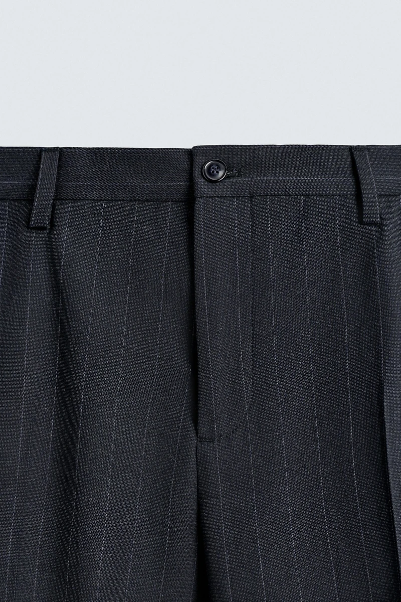 PANTALON DE COSTUME À RAYURES