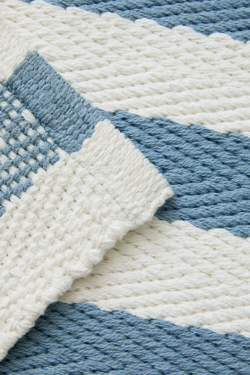 STRIPED BATH MAT