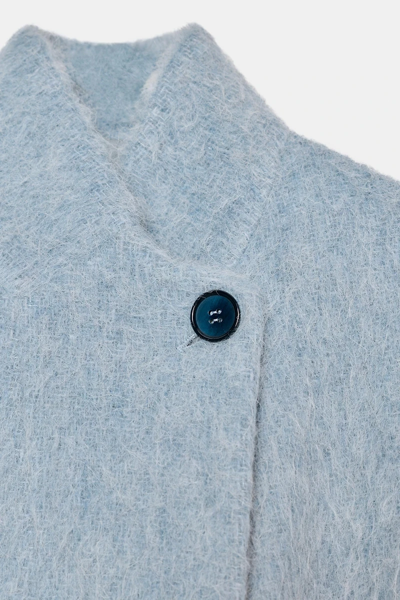 MANTEAU DROIT AVEC LAINE MANTECO ZW COLLECTION