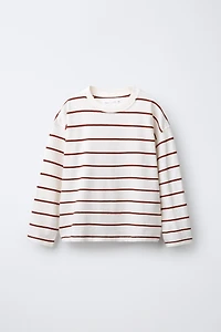 THREE-PACK OF SOLID AND STRIPED T-SHIRTS