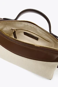 OBLONG CANVAS CITY BAG