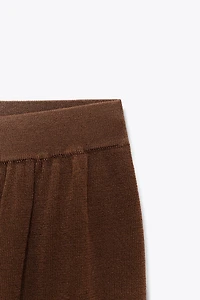 BALLOON KNIT PANTS