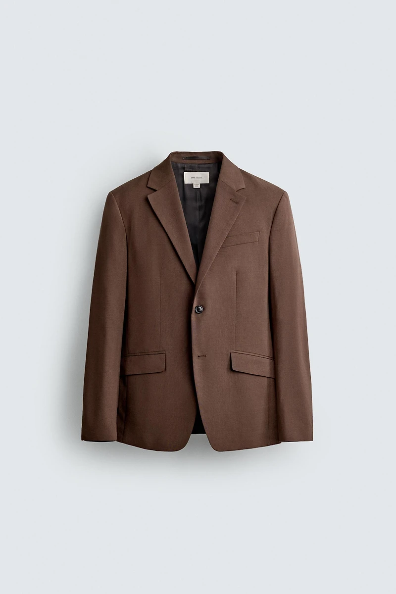 REGULAR FIT SUIT BLAZER
