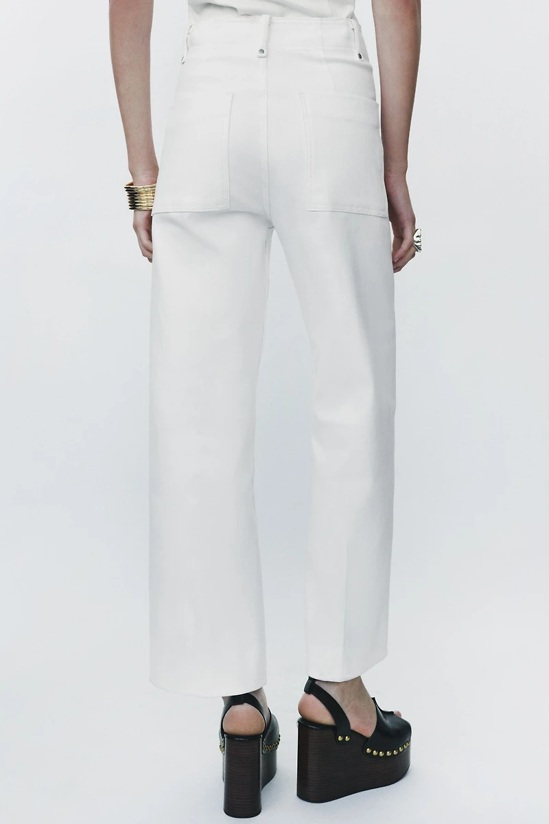 JEAN ZW COLLECTION TAILORED WIDE LEG TAILLE HAUTE