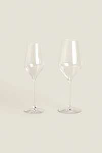 PLAIN CRYSTALLINE WINE GLASS