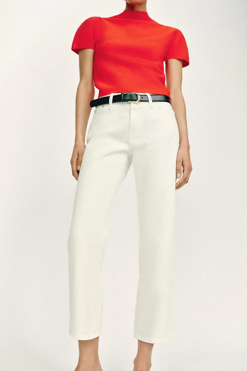 Z1975 MID-RISE CROPPED JEANS