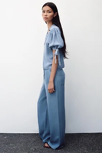 SHORT SLEEVE TIE SHIRT