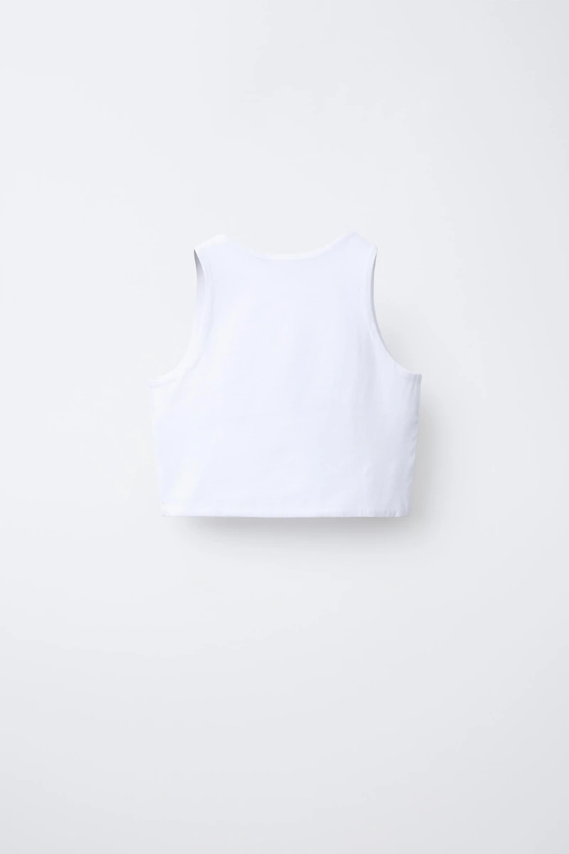 TOP COURT À BRETELLES