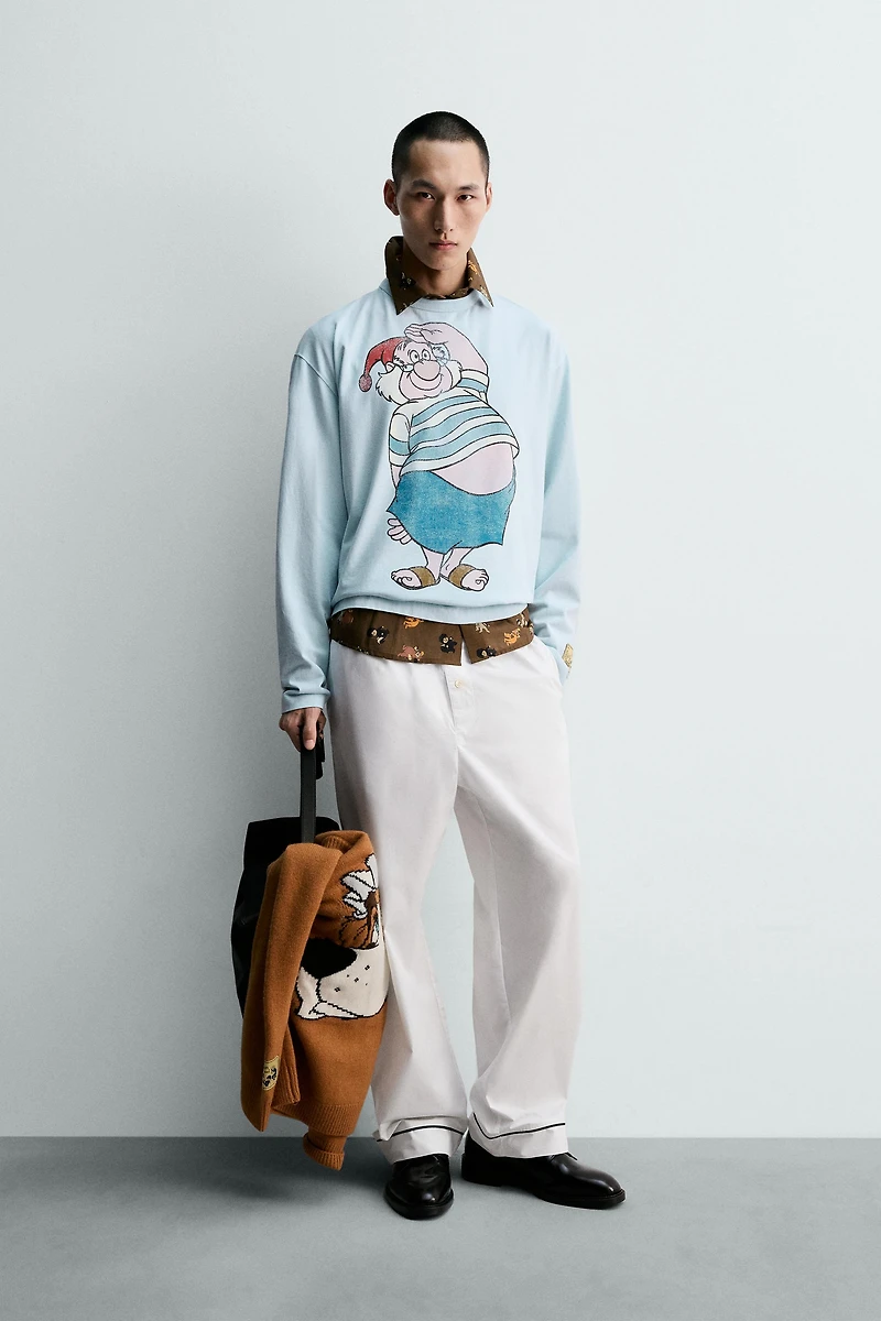 T-SHIRT MR. MOUCHE PETER PAN HARRY LAMBERT FOR ZARA X DISNEY