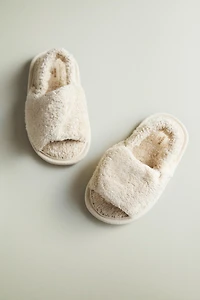 KIDS TERRY SLIDE SLIPPERS