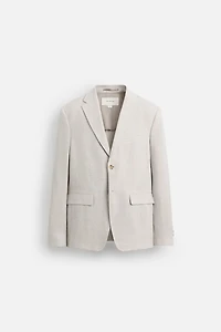 100% LINEN SUIT BLAZER