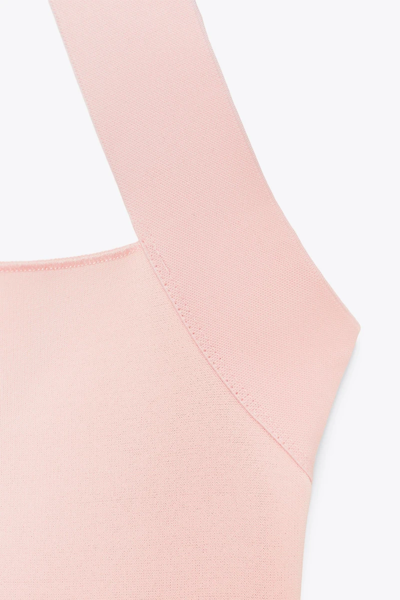 STRETCH HALTER TOP