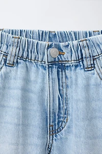 BAGGY DENIM SHORTS