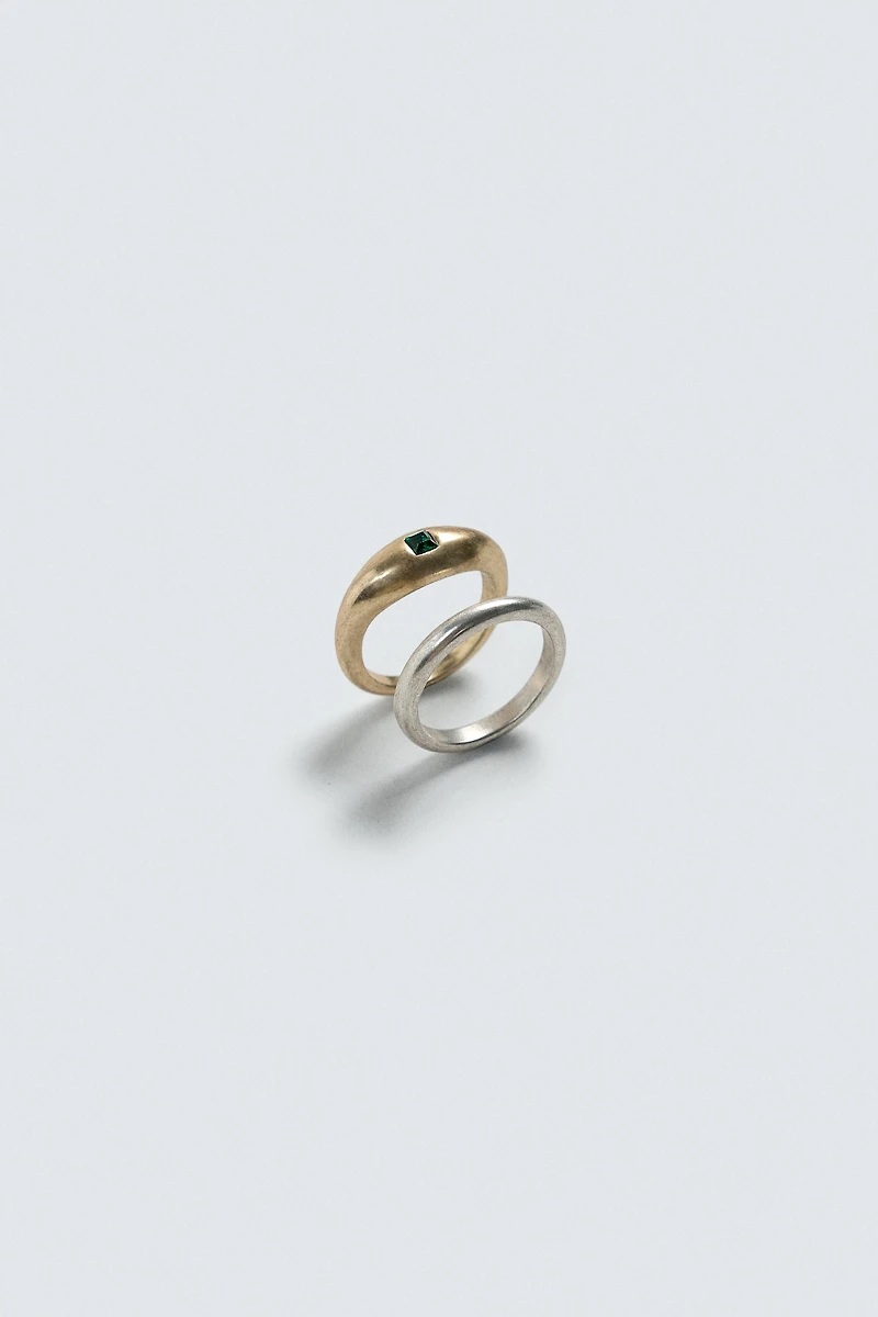 COMBINED METAL RINGS PACK OF 2