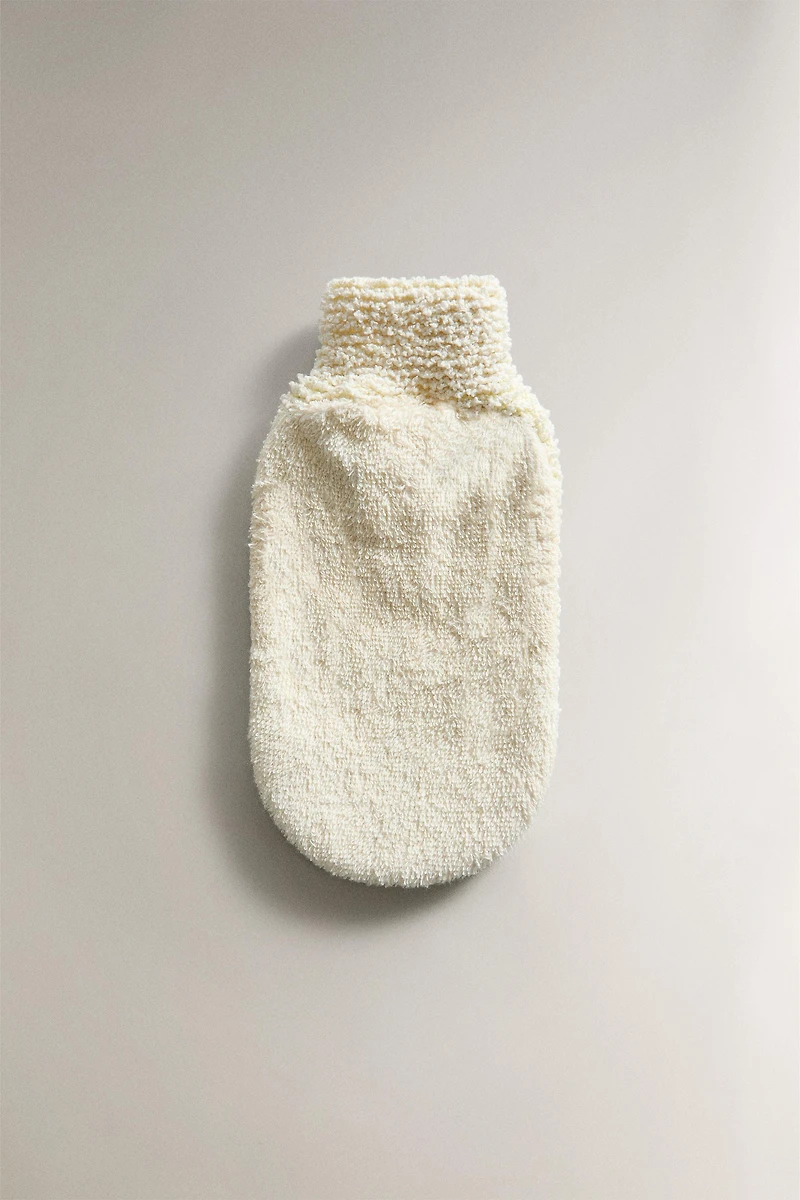 EXFOLIATING COTTON BODY GLOVE
