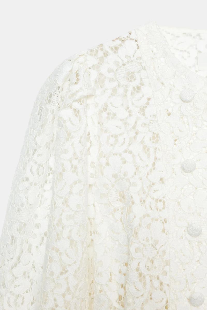 LACE WRAP JACKET
