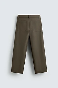 PLEATED BALLOON FIT PANTS