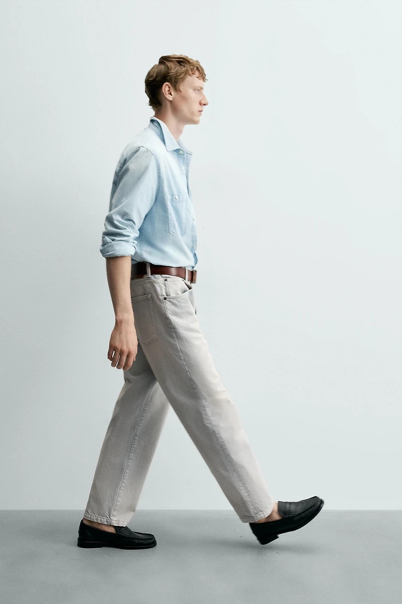 BAGGY CROPPED FIT JEANS