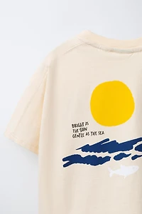 T-SHIRT SOLEIL BRODÉ