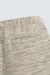 TEXTURED CONTRAST SHORTS