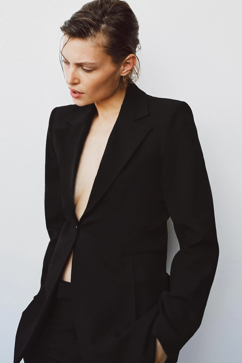 BLAZER SLIM EN LAINE ZW COLLECTION ÉDITION LIMITÉE