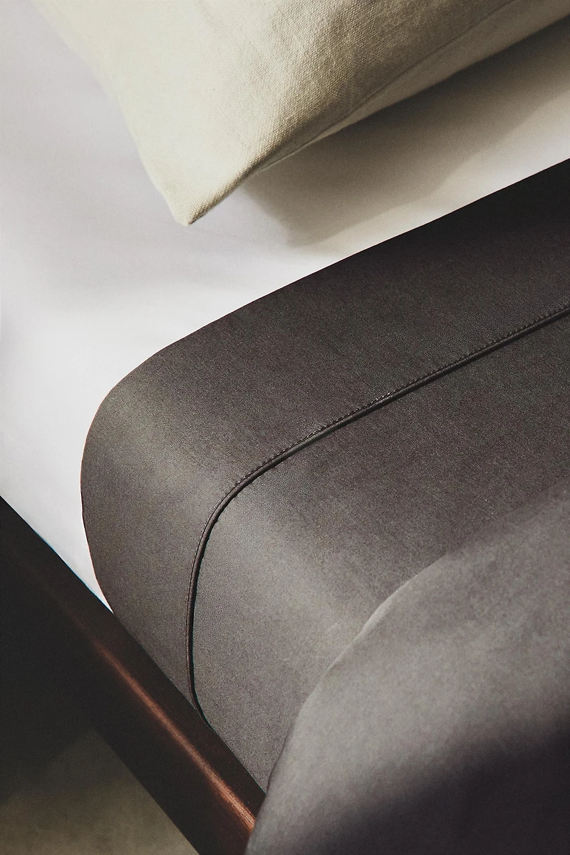 PERCALE COTTON FLAT SHEET ( THREAD COUNT