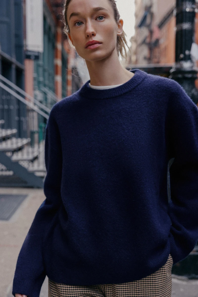 PLAIN KNIT JUMPER