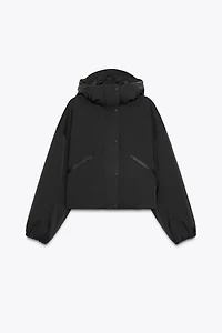 WATER REPELLENT WINDPROOF HOODIE JACKET
