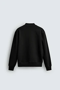 QUARTER-ZIP SWEATSHIRT