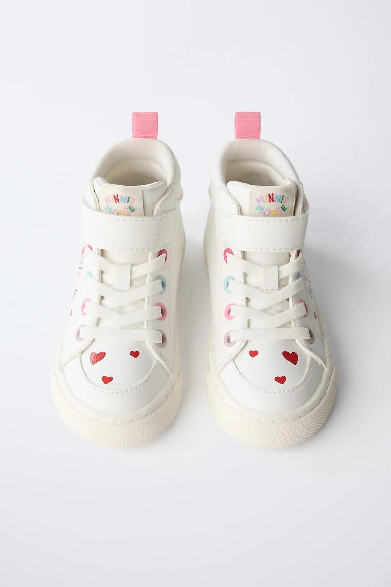 MINNIE MOUSE © DISNEY HIGH TOP SNEAKERS