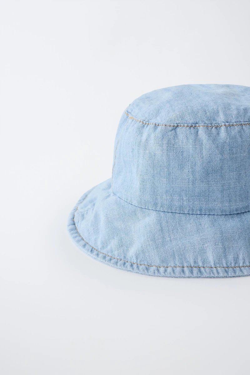 DENIM BUCKET HAT