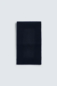 ÉCHARPE EN MAILLE 100 % LAINE