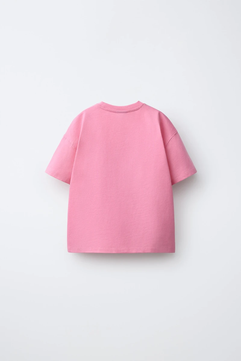 HEART EMBROIDERED T-SHIRT SISSEL EDELBO X ZARA KIDS