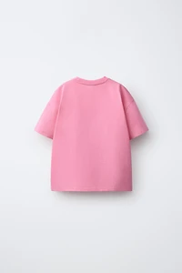HEART EMBROIDERED T-SHIRT SISSEL EDELBO X ZARA KIDS