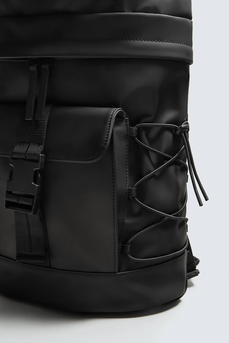 RUBBERIZED BACKPACK