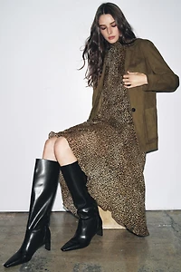 WIDE HEEL BOOTS
