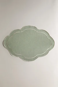 LINEN THREAD CHRISTMAS PLACEMAT