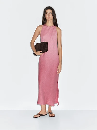 Long halter dress