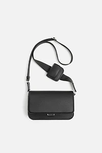 TEXTURED CROSSBODY BAG