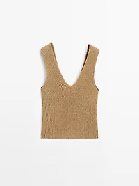 Top fleur coton