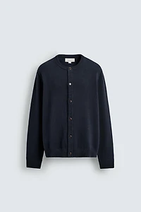 CARDIGAN REGULAR FIT COTON